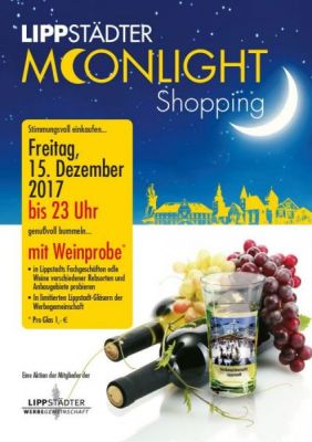 Moonlight-Shopping am 15. Dezember bis 23 Uhr