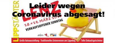 Absage des Lippstädter Lenz 2020