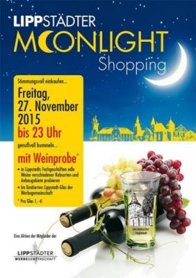 Moonlight-Shopping am 27. November 2015