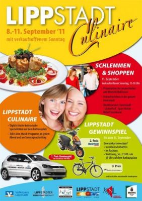 Lippstadt Culinaire vom 8. – 11. September