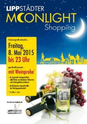 Moonlight-Shopping am 8. Mai 2015