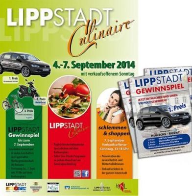 Lippstadt Culinaire vom 4. bis 7. September 2014