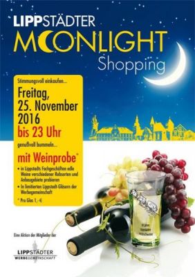 Moonlight-Shopping am 25. November bis 23 Uhr 