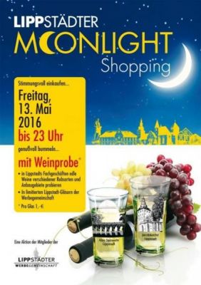 Am 13. Mai startet unser erstes Moonlight-Shopping in diesem Jahr. 