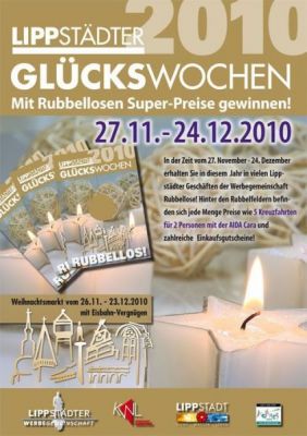 Glückswochen vom 27. November – 24. Dezember 2010