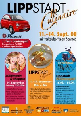Lippstadt Culinaire vom 11. - 14. September 2008