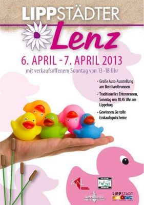 Lippstadt heißt den Frühling willkommen, zum verkaufsoffenen Sonntag am 7. April
