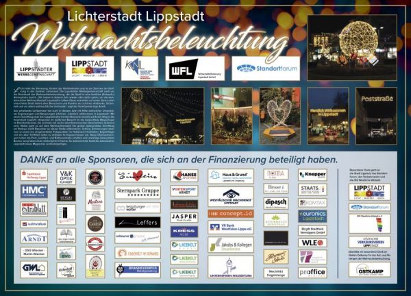 Erweiterung der Weihnachtsbeleuchtung