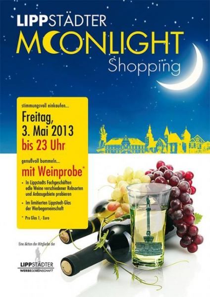 Moonlight-Shopping am 03. Mai bis 23.00 Uhr