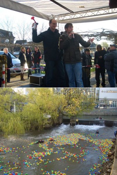 Gewinner des Entenrennens