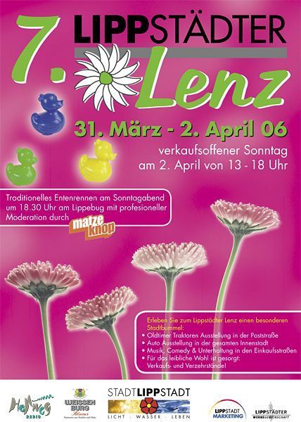 Der 7. „Lippstädter Lenz“ vom 31. März bis zum 2. April 2006