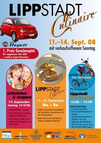 Lippstadt Culinaire vom 11. - 14. September 2008